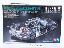 Full View TAMIYA 1/24 Mercedes CLK-GTR Team CLK Sportswear Model Kit 24206 Japan