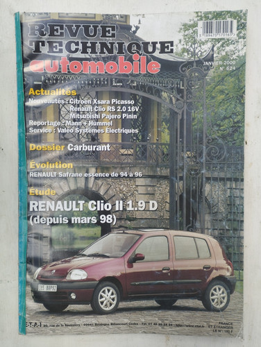 Revue technique renault clio - renault,