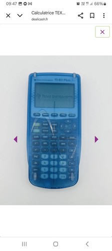 Calculatrice texas instruments - texas,