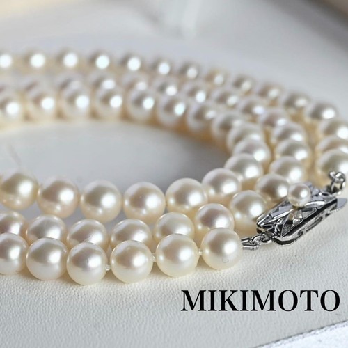 Mikimoto akoya pearl necklace - akoya,