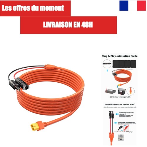 Câble extension solaire - câble,