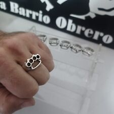 bague en argent poing