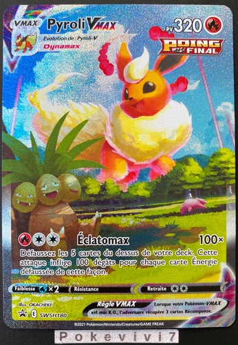 Carte pokemon pyroli swsh180 - carte,