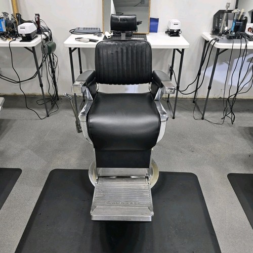 Belmont antique barber - barber, chair