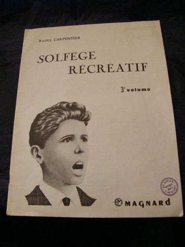 Partition solfège - "partition,
