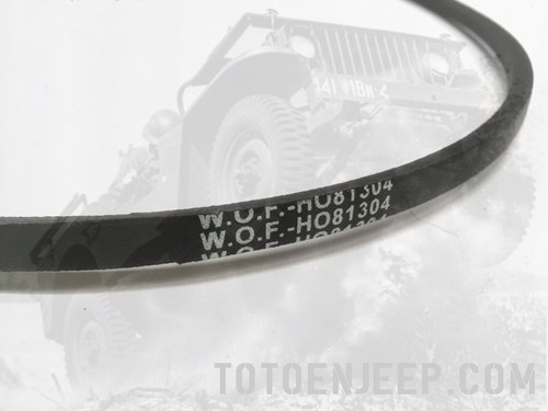Courroie refroidissement jeep - refroidissement,