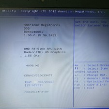 ASUS Carte Mère X552EA-SX295H
