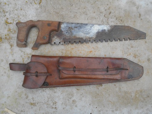 Militaria authentique scie - -,
