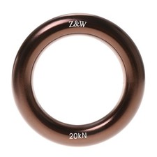 Corde d'escalade, anneaux de