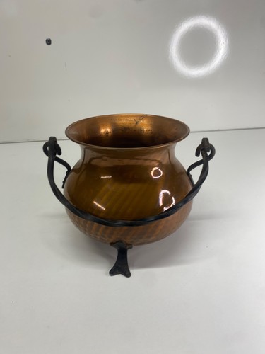 Chaudron cache pot cuivre - en,