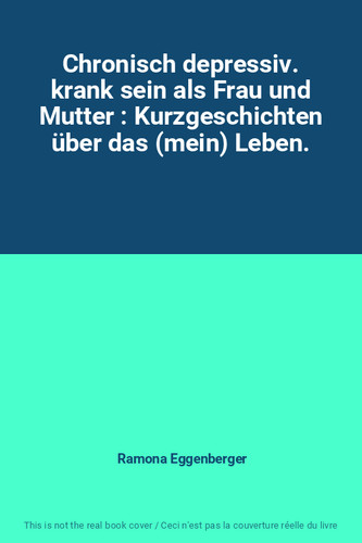 Chronisch depressiv krank - chronisch,