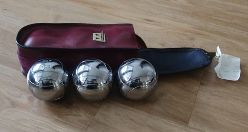 Vintage triplette boules - boules, de