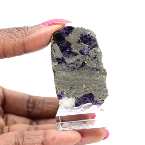 Pierre fluorite pyrite - de,