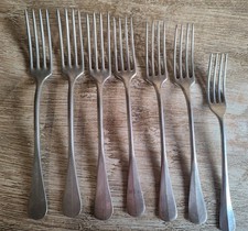 Lot de 7 Fourchettes Anciennes
