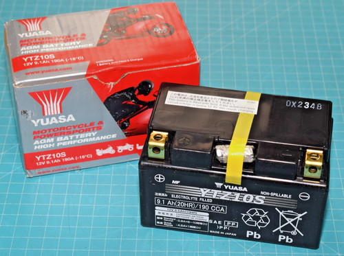 Batterie yuasa ytz10s 12v - batterie,
