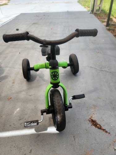 Confident green tricycle for - green,
