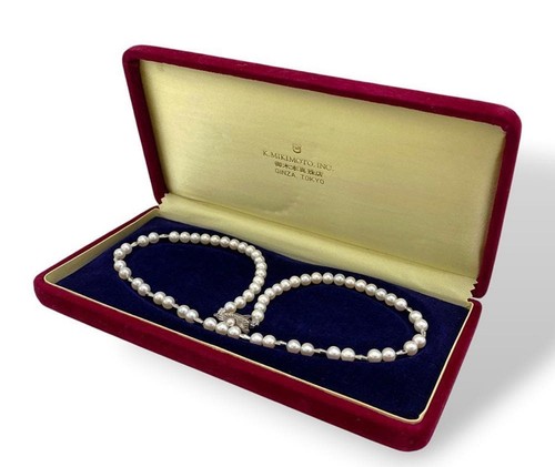 Rare mikimoto necklace - necklace, –