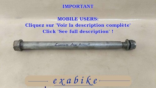 Axe roue avant pour peugeot - axe,