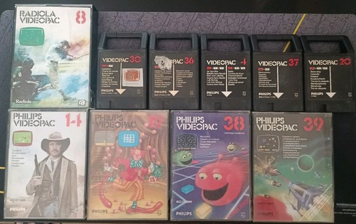 Lot jeux vidéopac - lot,