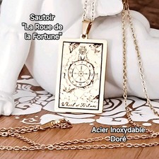 Sautoir Pendentif "La Roue de