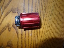 Zipp Freehub Body  Red 12mm axle Shimano 8/9/10 new vintage