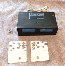 OLD SCHOOL MCINTOSH MPM4000 METER WITH LEDS SIDE BRACKETS TRIM PIECES LOOKS NEW