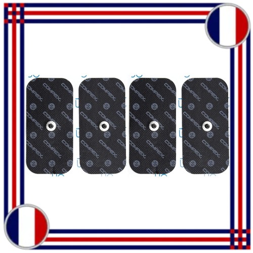 Compex électrodes noires snap - noires,