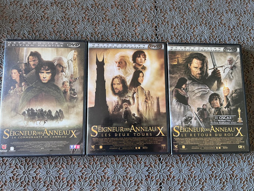 Lot dvd seigneur - lot,