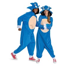 Costume Adulte Sonic Le