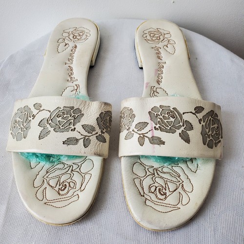 Mules sandale plat cuir - sandale,