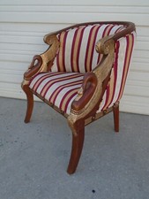Gold Swan Head Lounge Chair