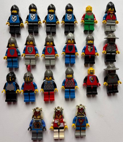 Lot minifigurines lego castle - lot,