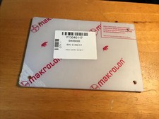 Bayer Makrolon Polycarbonate Clear Sheet 10-1/2” L x 7” W x 3/16” T