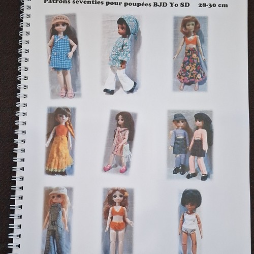 Patrons vêtements poupée - , bjd