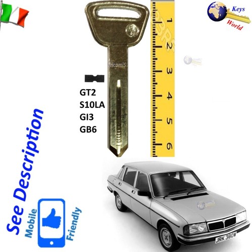 Key blank gt2 for lancia - gt2,