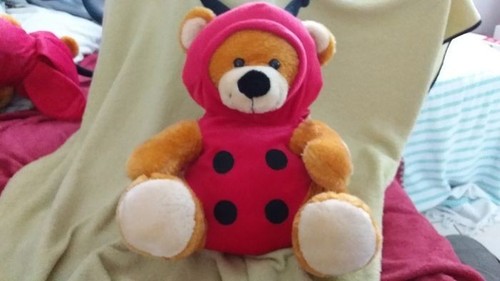Peeko peluche ours déguisé - peluche,