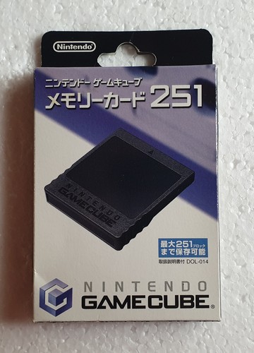 Gamecube carte mémoire 251 - -,