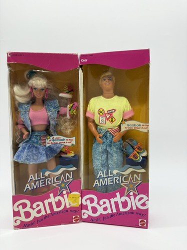 Barbie 1990 all american - barbie, 1990,