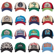 King Kerosin Homme Trucker Mesh Casquette 2025 Printemps/Été Capuchons Retro