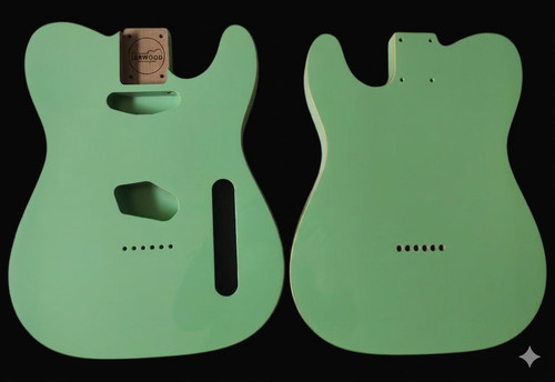 Corps guitare électrique - corps,