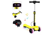 24V Electric Scooter for Kids w/150W Powerful Motor, Thumb Throttle, LCD Scre...