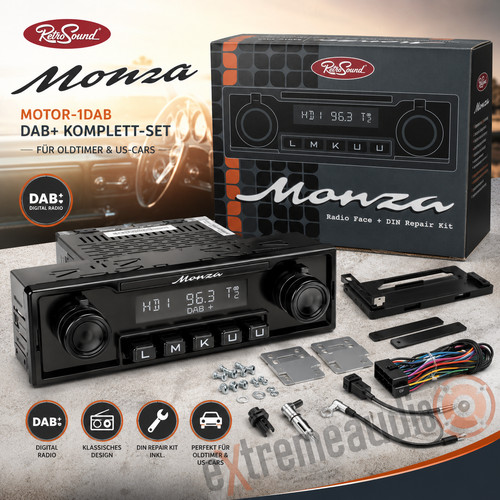 Retrosound rsd monza 1dab kit - retrosound,