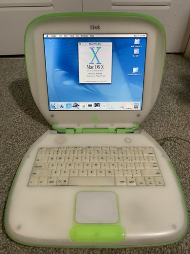 Ibook clamshell key lime - ibook, g3