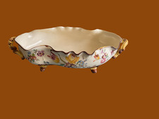 Antique Longchamp planter - iron earth - floral decor - 38 cm