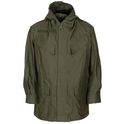 Parka verte armée belge - verte, l'armée