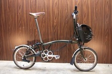 Barbour Brompton M6L 16in Folding Bike 2017 Barbour Edition