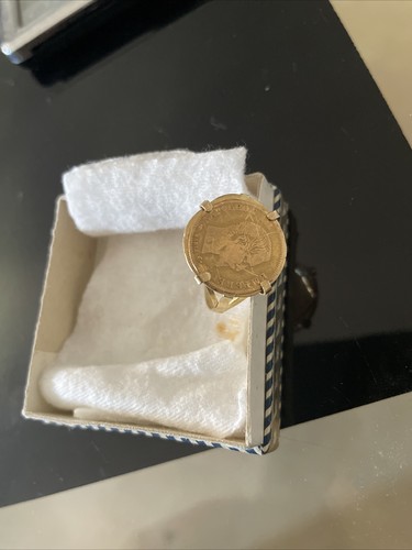 Bague avec pièce francs - bague,