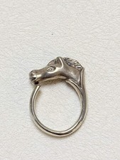 HERMÈS Bague Cheval Argent