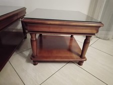 Table basse en merisier