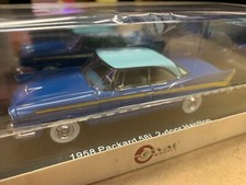Esval EMEU43009B Packard 58L de 1958 - Bleu / Bleu foncé / Jaune  1/43